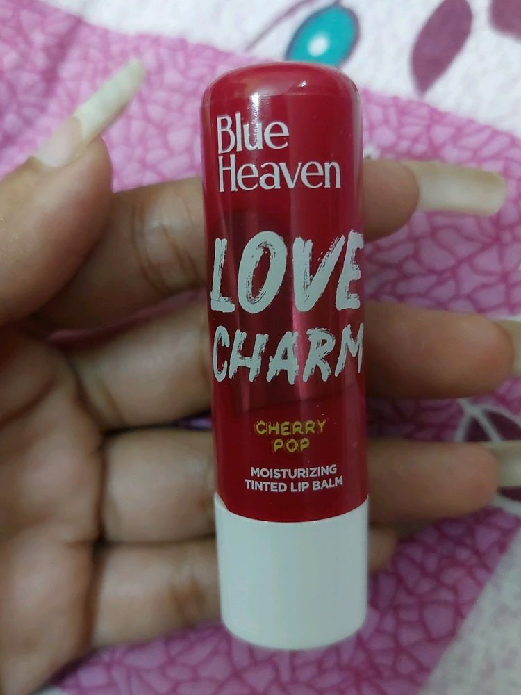 Blue Heaven LOVE Charm Lip Balm . Cherry Pop