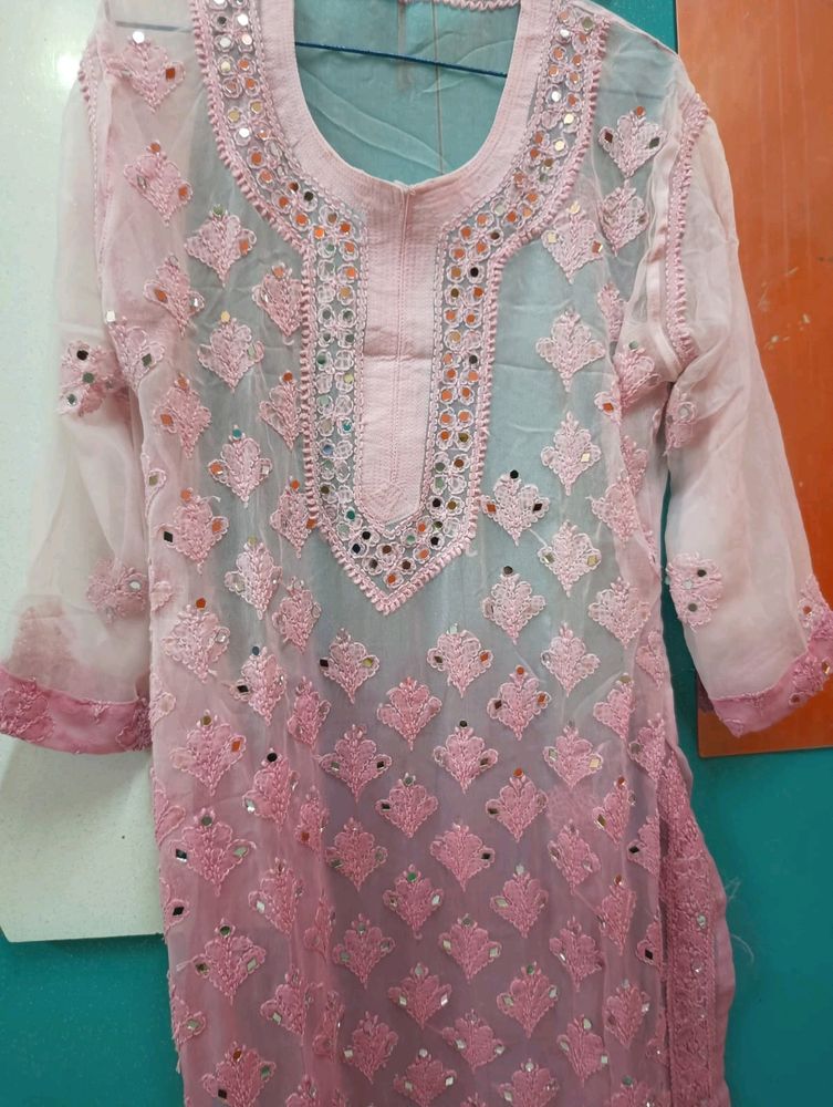 Lucknowi Chikankari Suit