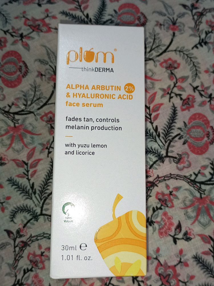 Plum Alpha Arbutin 2% &  Hyaluronic Acid Serum