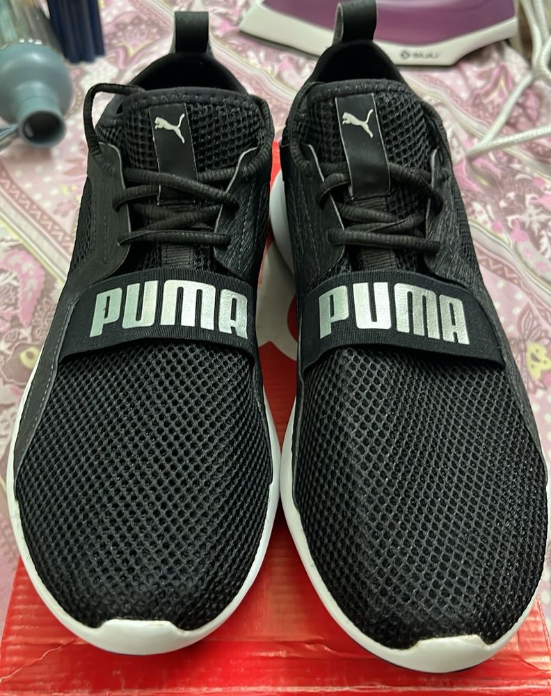 PUMA IDP MU BLACK RUNNING SHOES