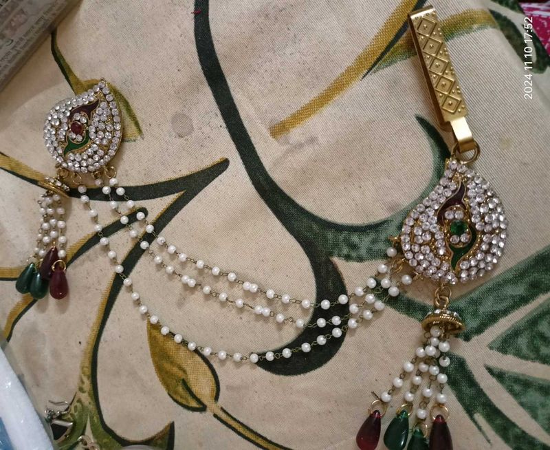 Kamarbandh & Saree Pin + Necklace Combo