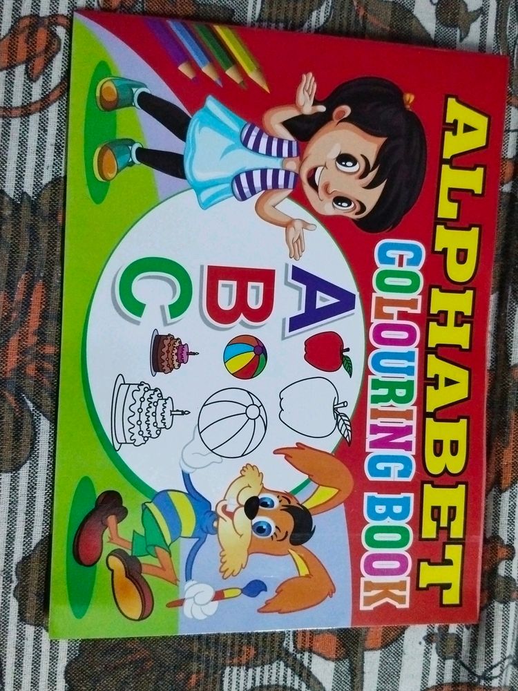 Alphabet Colouring Book