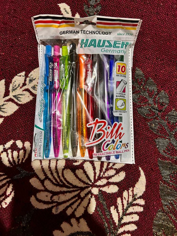 HAUSER GERMANY BILLI COLOR PENS