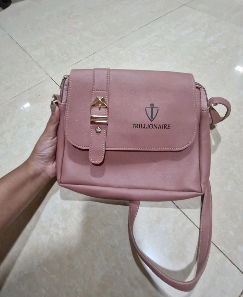 Dust Pink Sling Bag