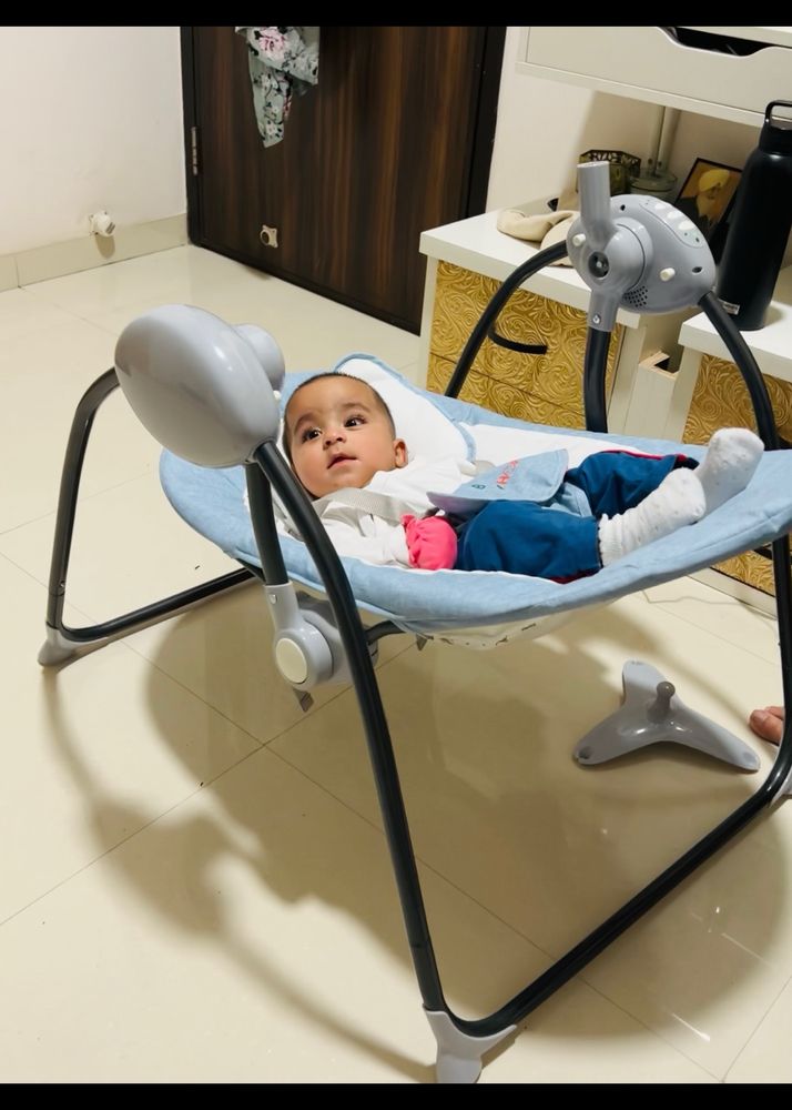 Baby Electronic Swing With Bluetooth Music