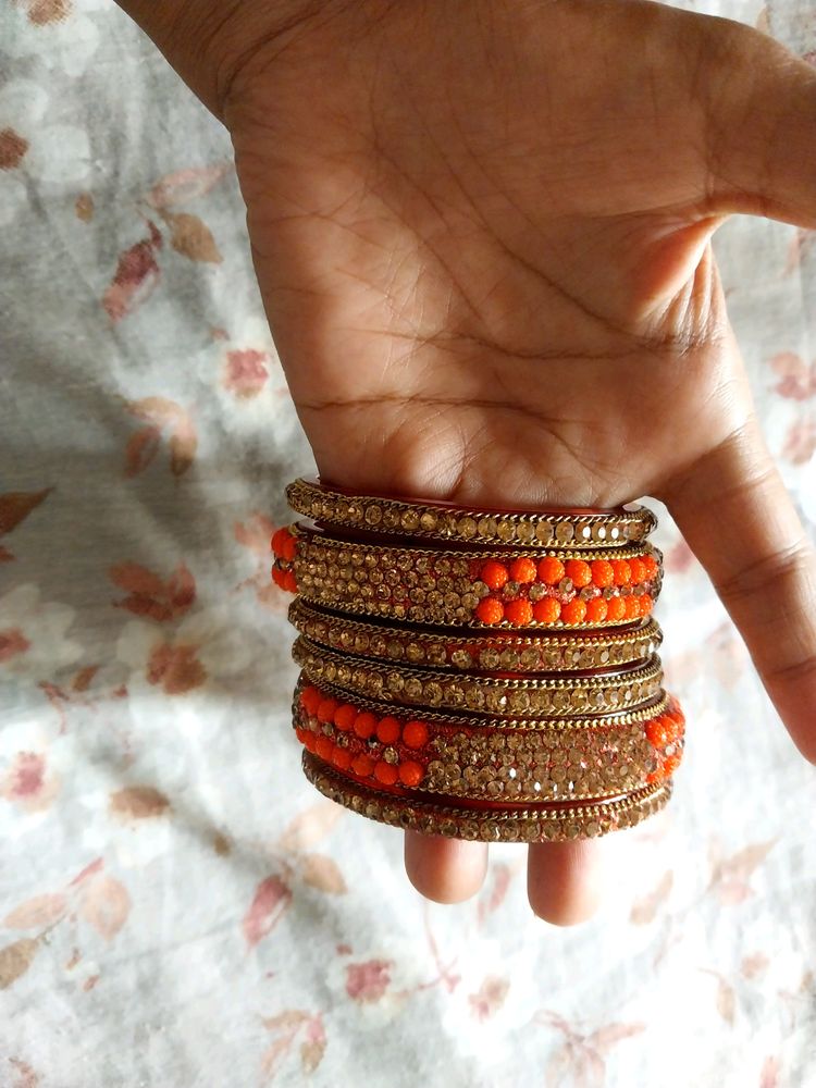 Glass Bangles Set