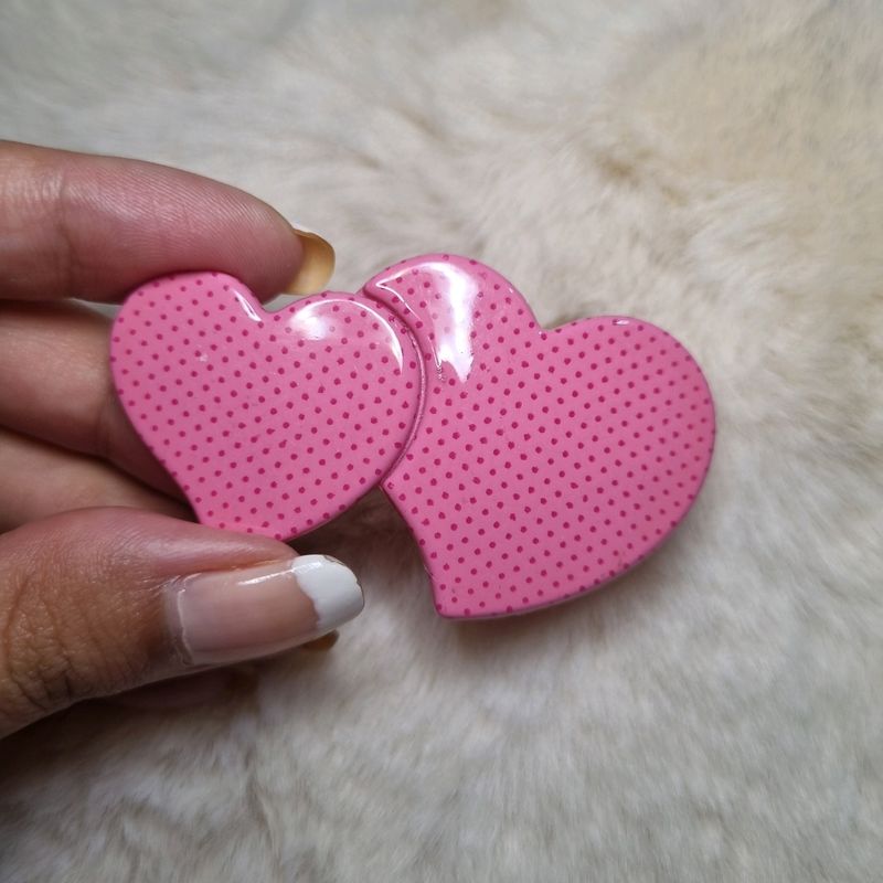 Korean Heart Hair Clip