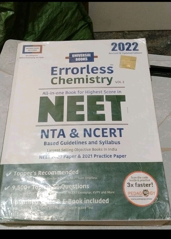 Errorless NEET All Books