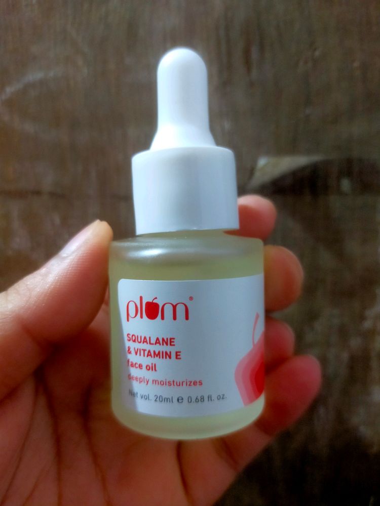 Plum Squalane & Vitamin E Face Oil 20ml