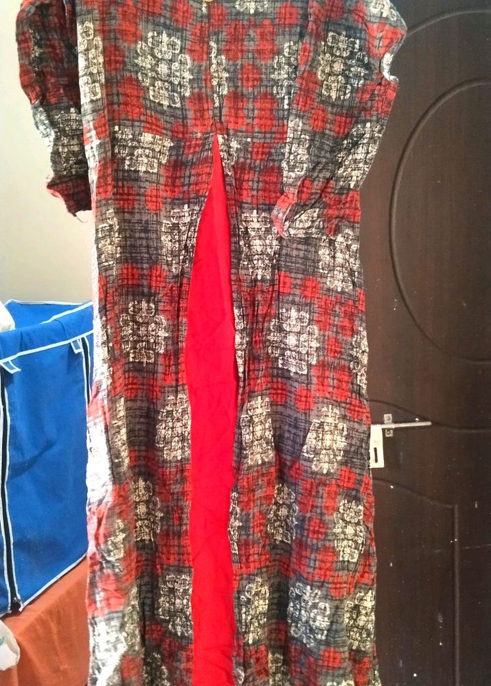 Long Anarkali Kurti.