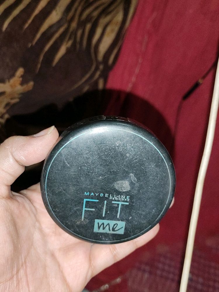 Empty Face Powder Box With Mirror