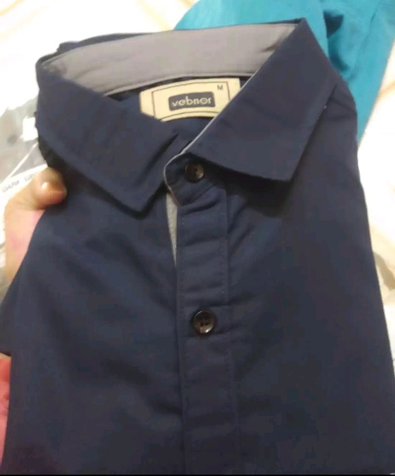 VeBNoR Casual Black Men Shirt