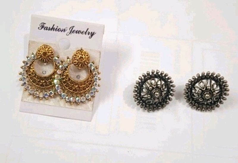 Earrings Pack Of 2