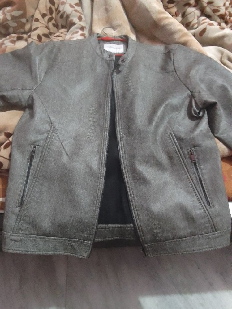 Men's Leather Jacket Blazzer