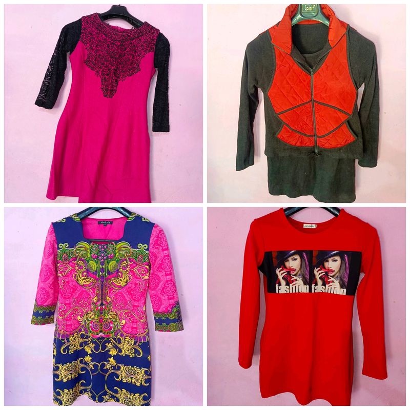 Combo Of 4 Imported Tops Fix Price