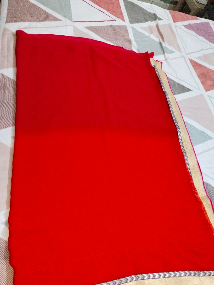 New Beautiful Double Shade Plane Saree