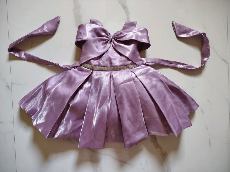 12-18 Months Purple Party Dress