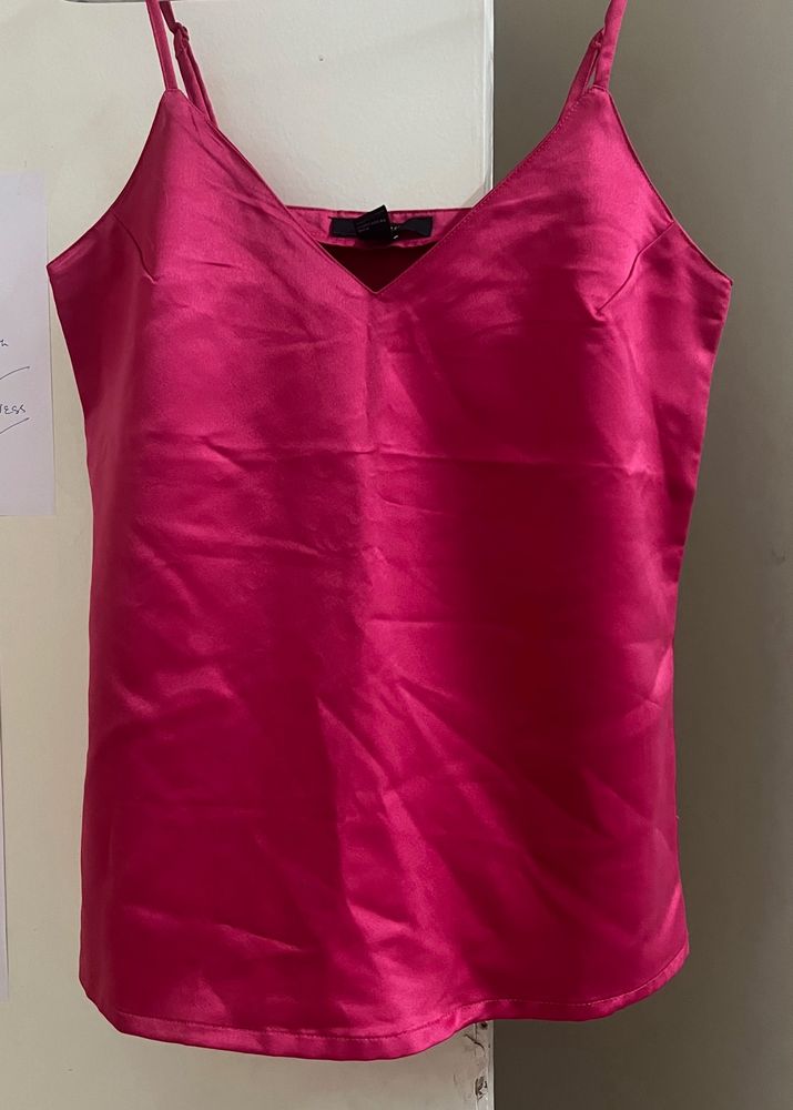 Fuschia Pink Forever 21 Top