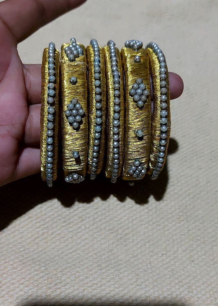 Handmade Silk Thread Bangles