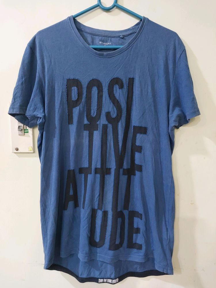 Men's Blue T-shirt 🚨Price Drop ₹2̶5̶0̶ ₹95