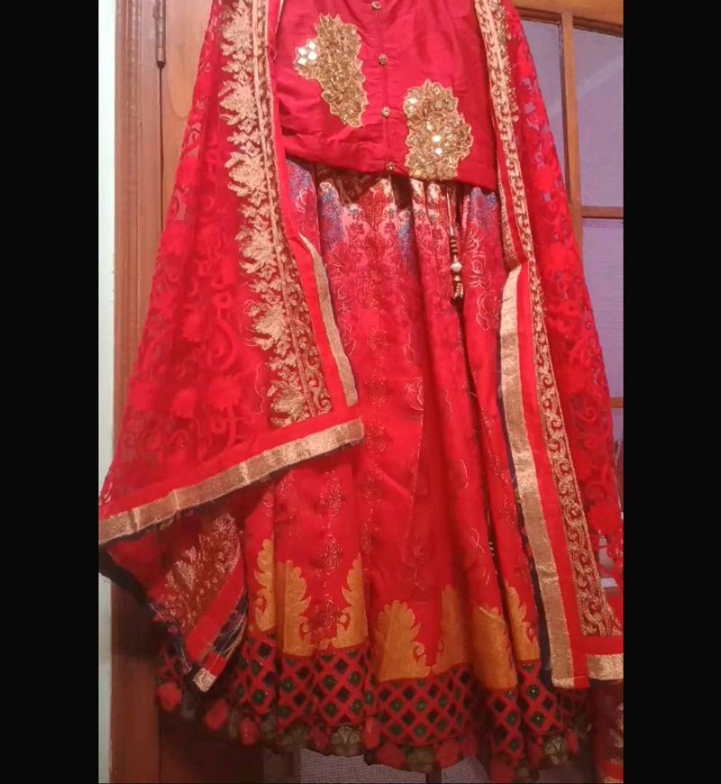 Red Lehenga Choli