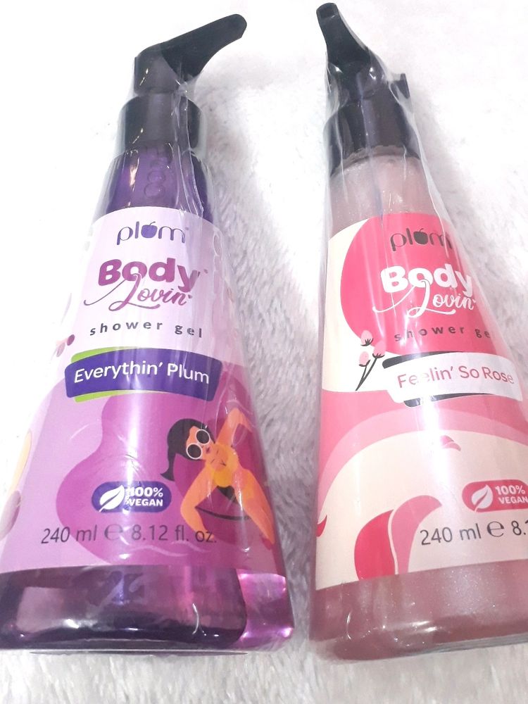 Plum BodyLovin' Fruity & Floral Shower Gel Duo