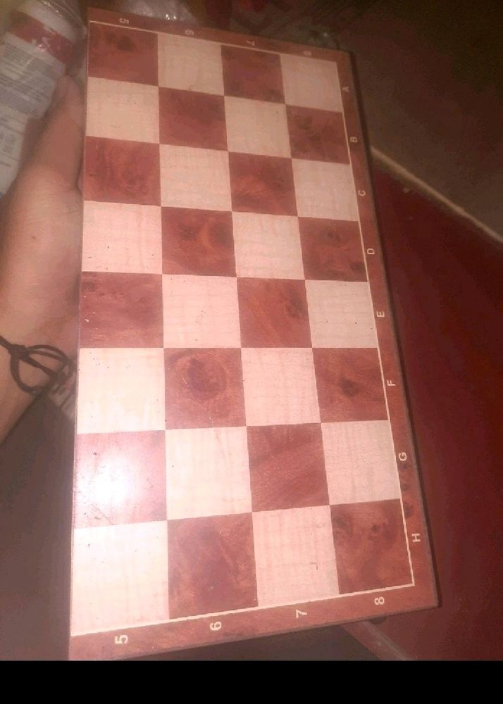 Magnetic Wooden Chess Board