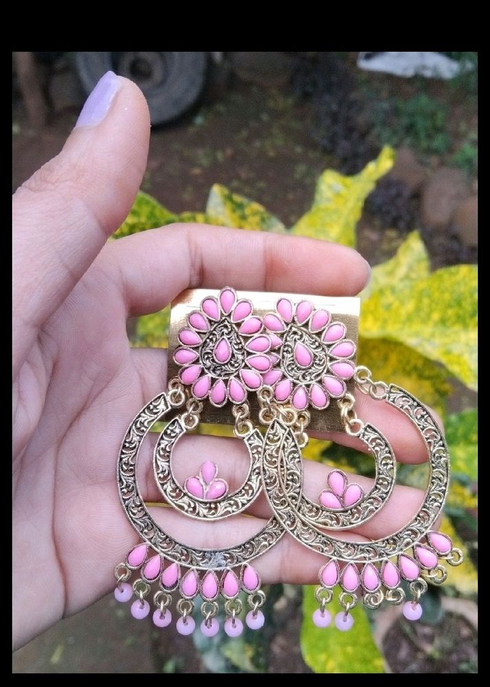 Light Pink Earing