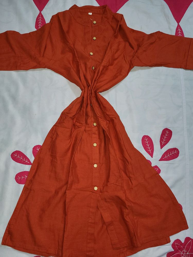 New Rust Kurta