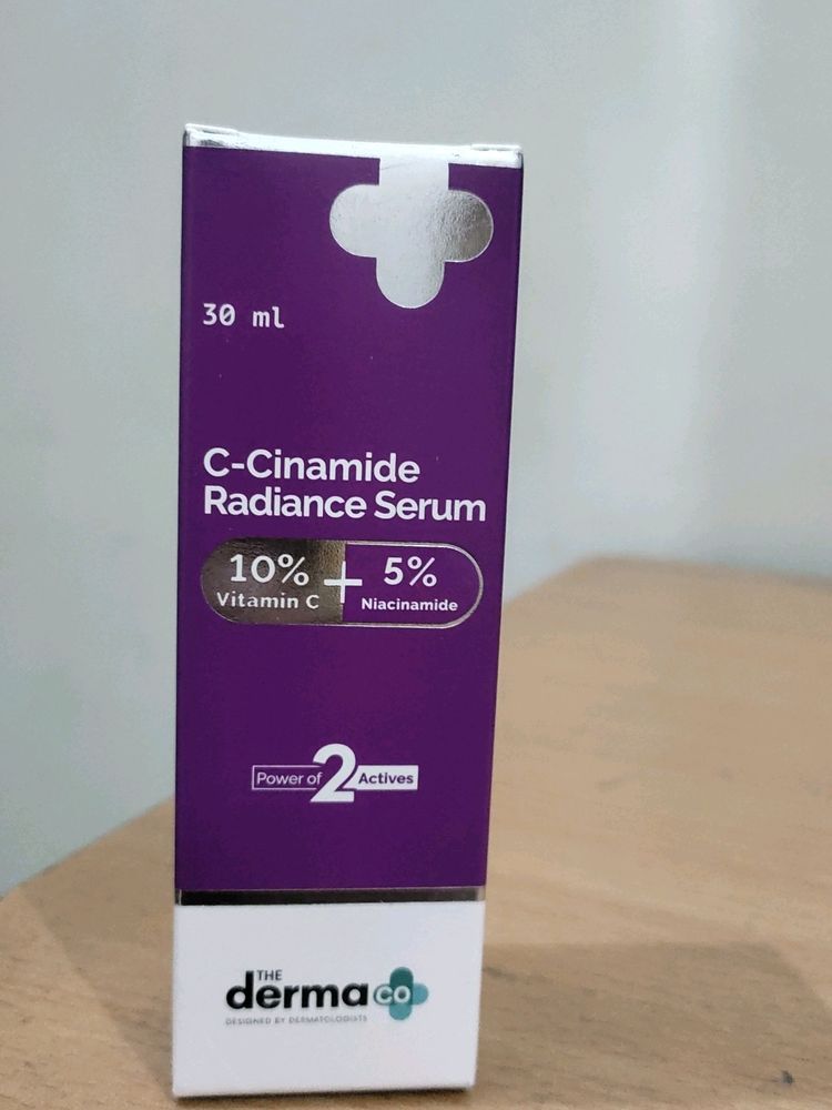 The Derma Co C-Cinamide Radiance Vitamin C Serum