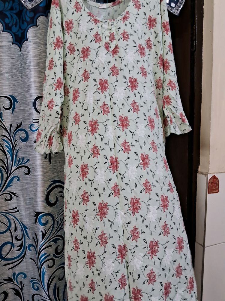 Floral Print Kurti