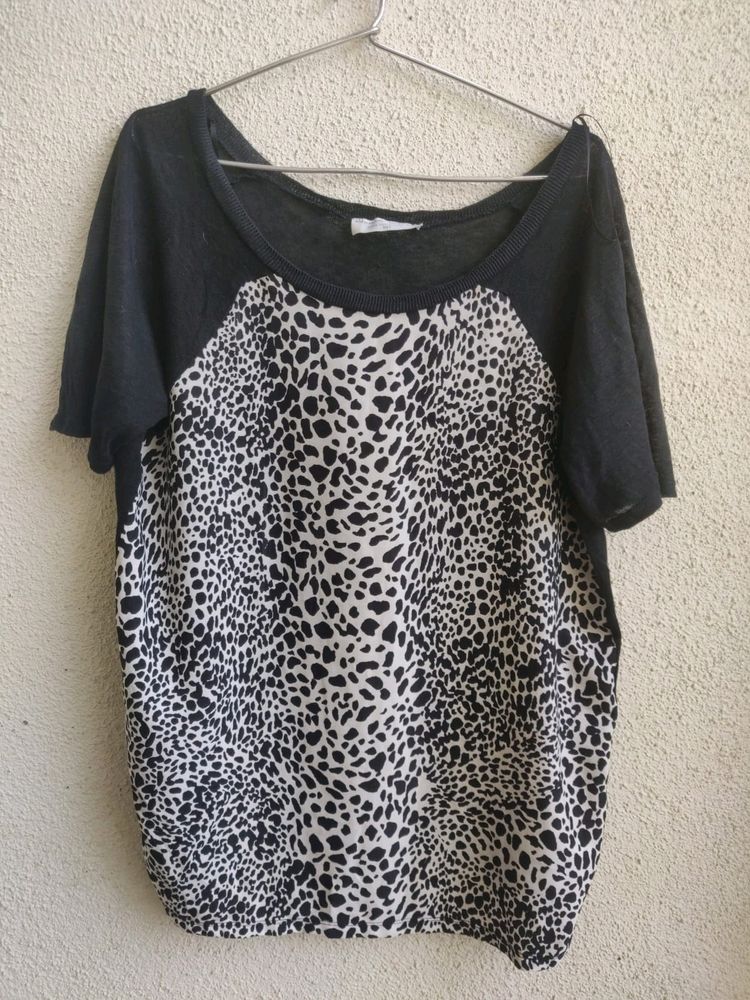 Animal Print Top