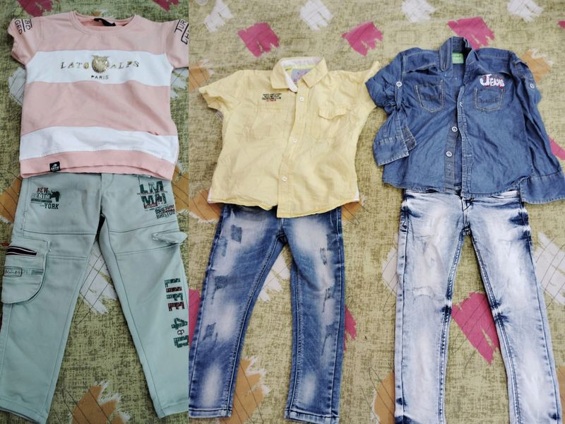 3 Set Of Jeans Pant And Get 1 Freebie