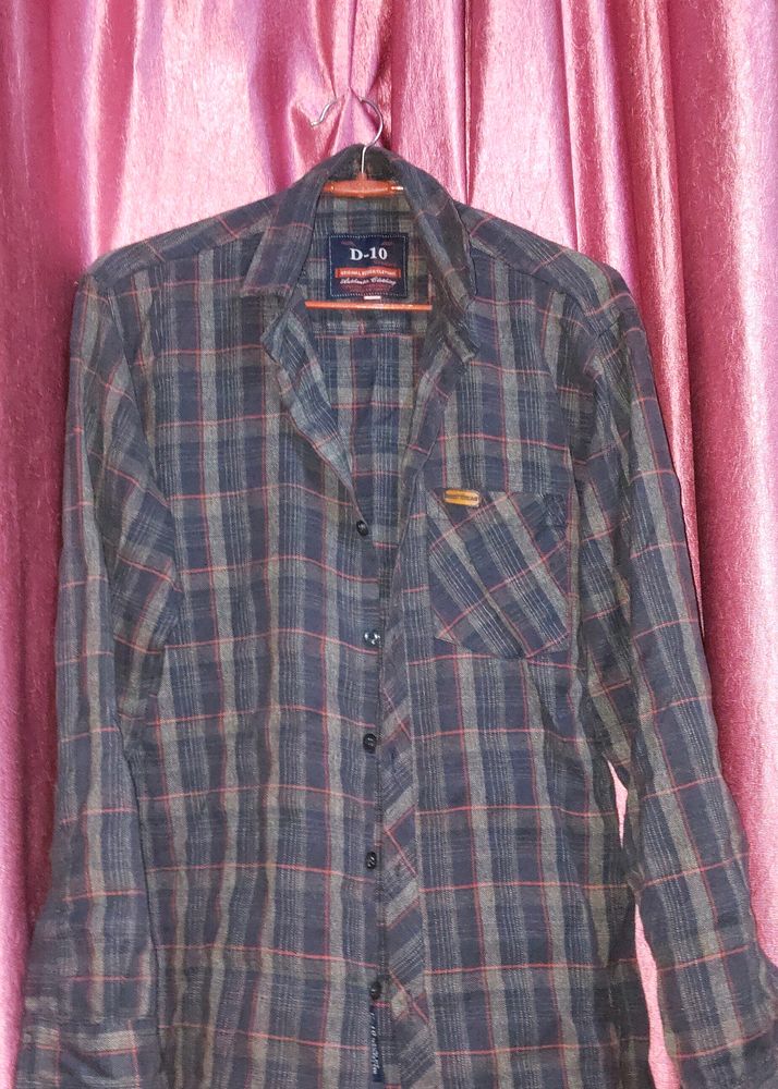 Unisex Checked Shirt