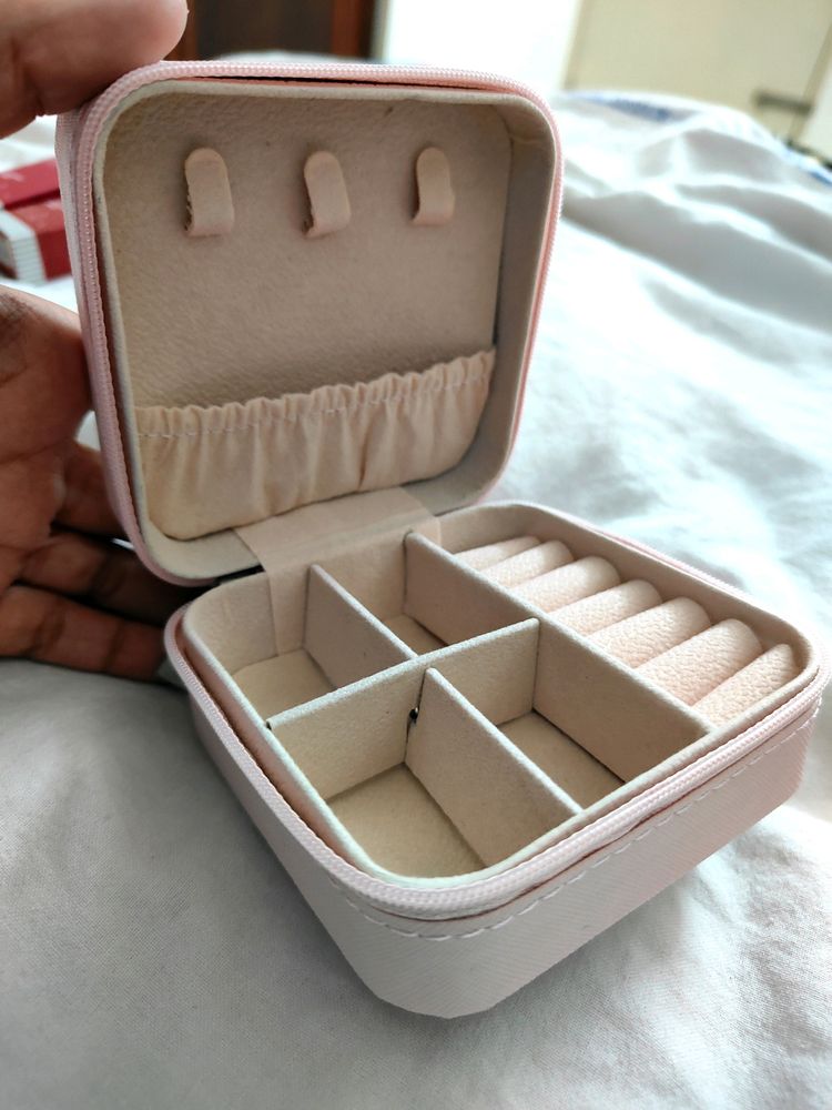 Baby Pink Jewellery Organiser