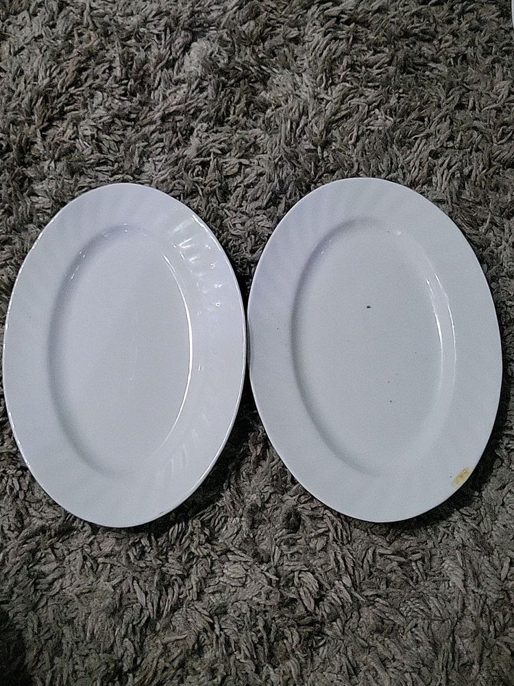 White Tray Pair