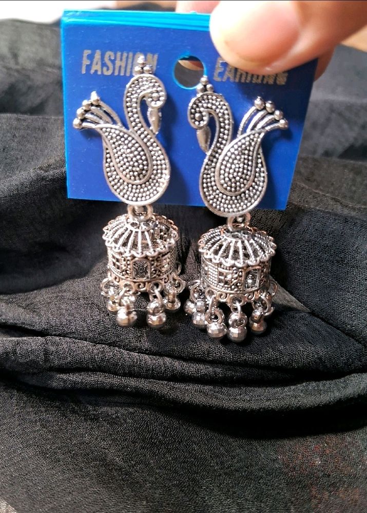 PEACOCK  JHUMKA 🦚