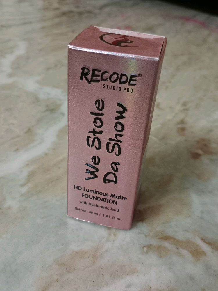 RECODE  HD Luminous Matte Foundation