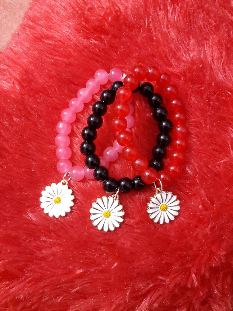 Daisy Charm Bracelets