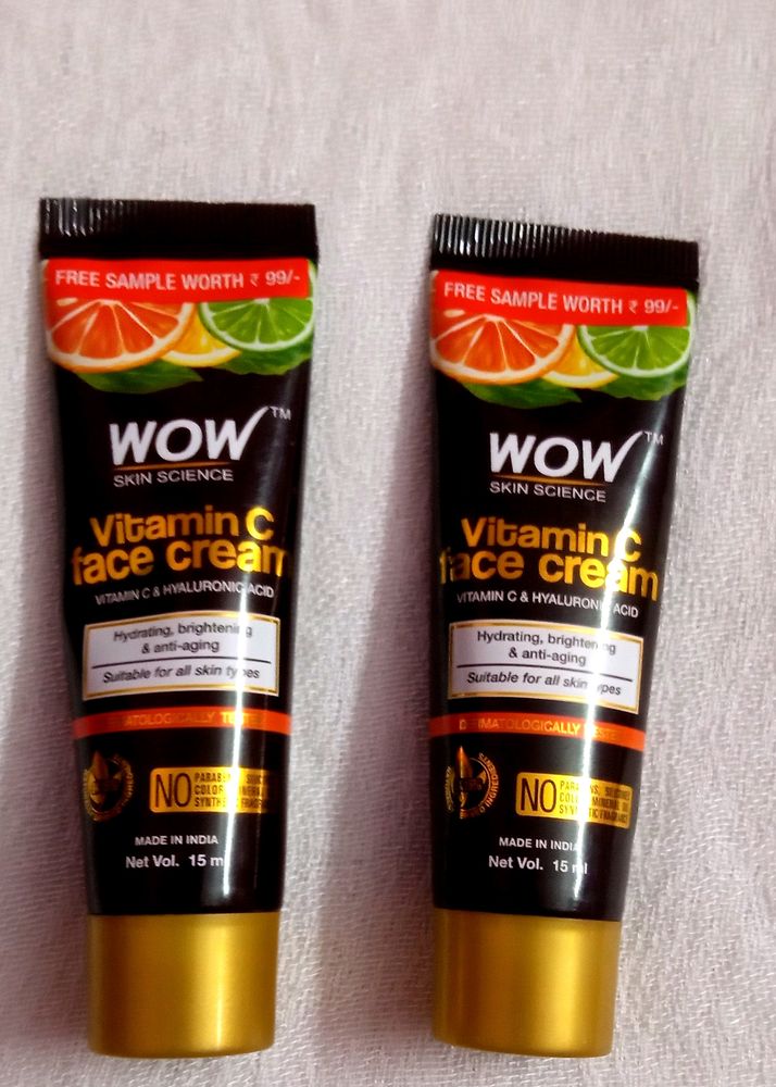 Wow Skin Science Vitaminc Cream 2⃣