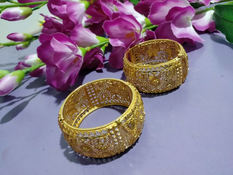 Beautiful Golden Bangles 🥰