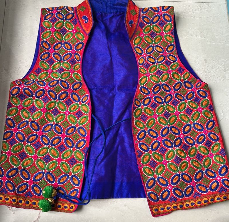 Navratri embroidery jacket