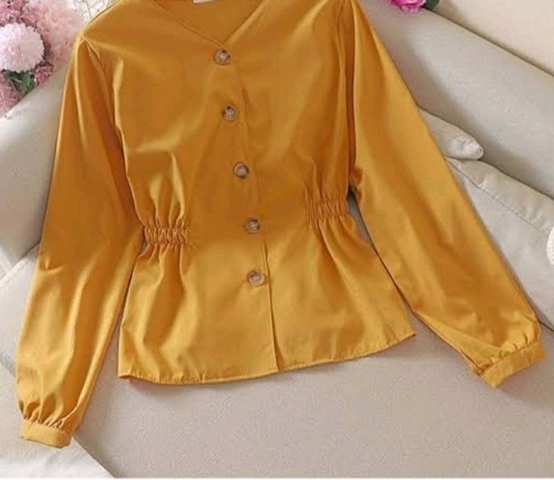 Yellow Top 💛 Suitable For Office, Party, Fomal