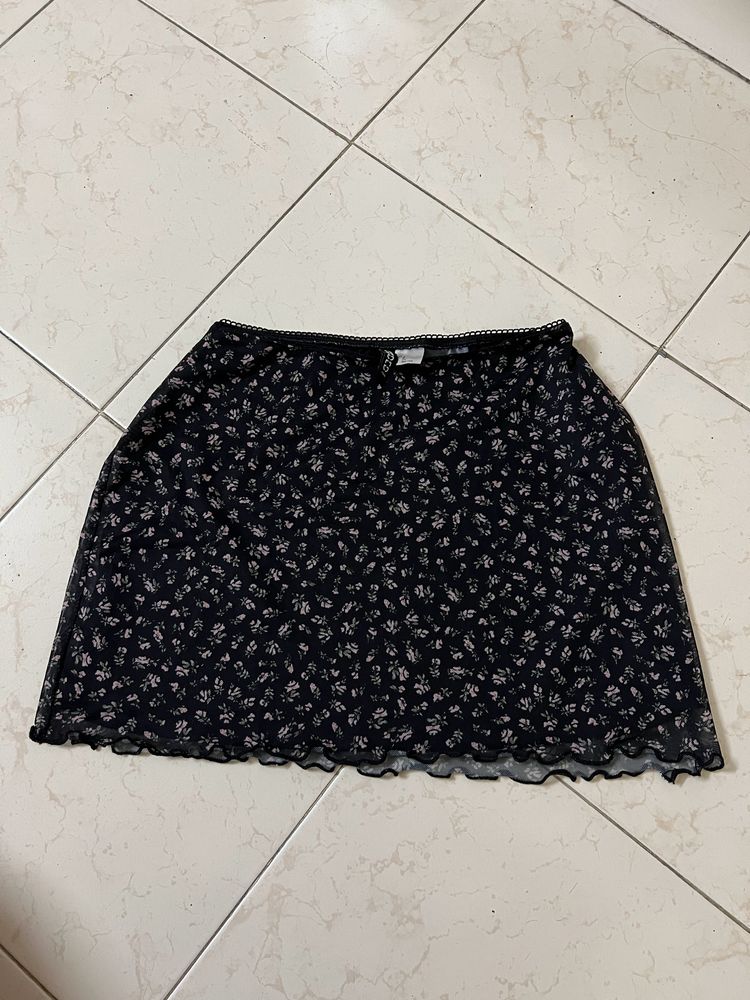 H&M Printed Skirt