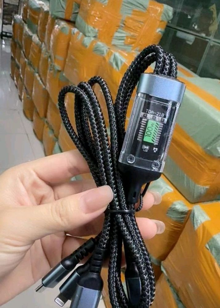 3-in-1 Super Fast Charging Cable 100w