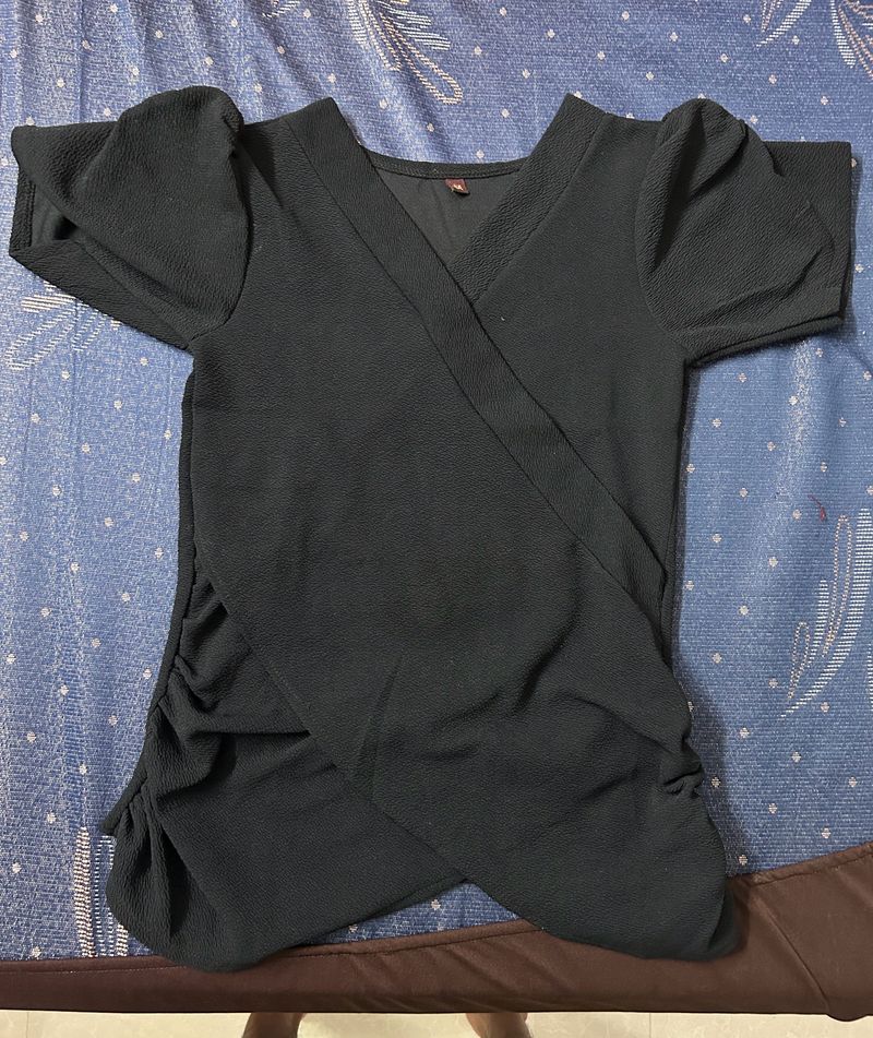 Crop Top Black New Unused