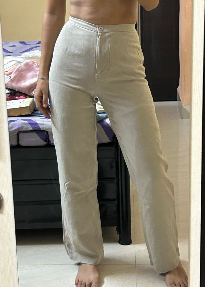 Beige Trouser