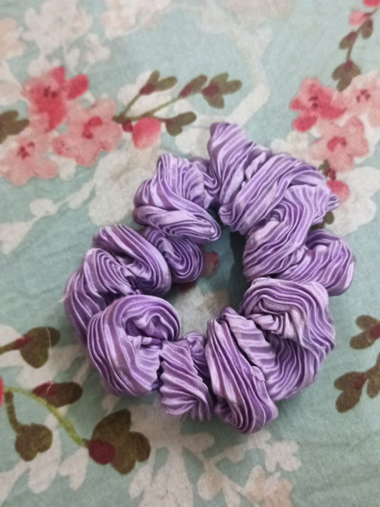 Beautiful Strechable Purple Rubber Band