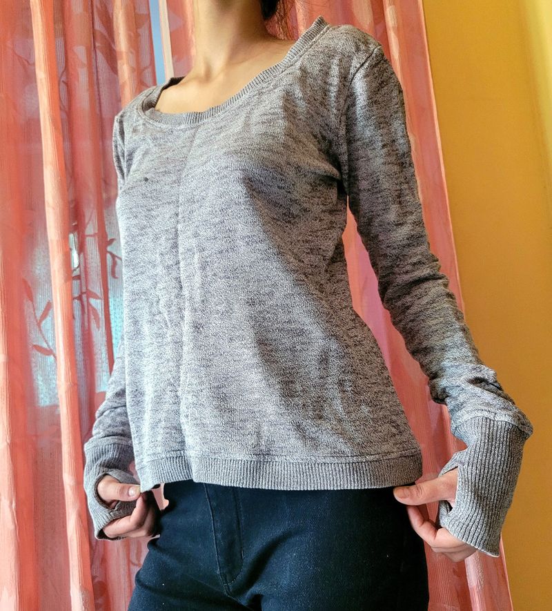 Grey Pullover