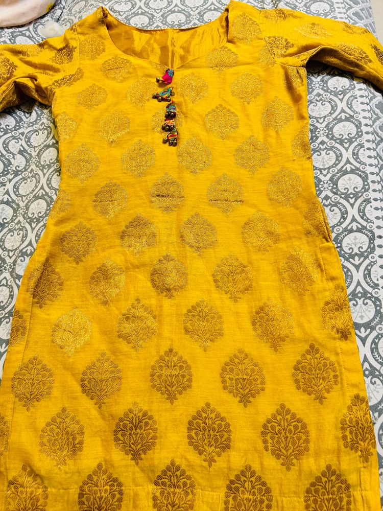 Short Kurti With Duptta